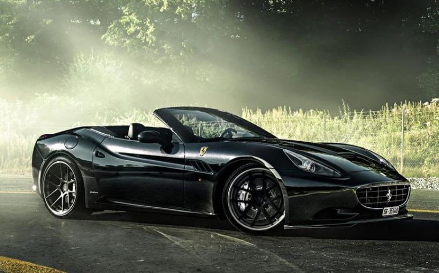 Ferrari California Blu Pozzi on ADV.1 Wheels (ADV5.0 TRACK SPEC) '2018